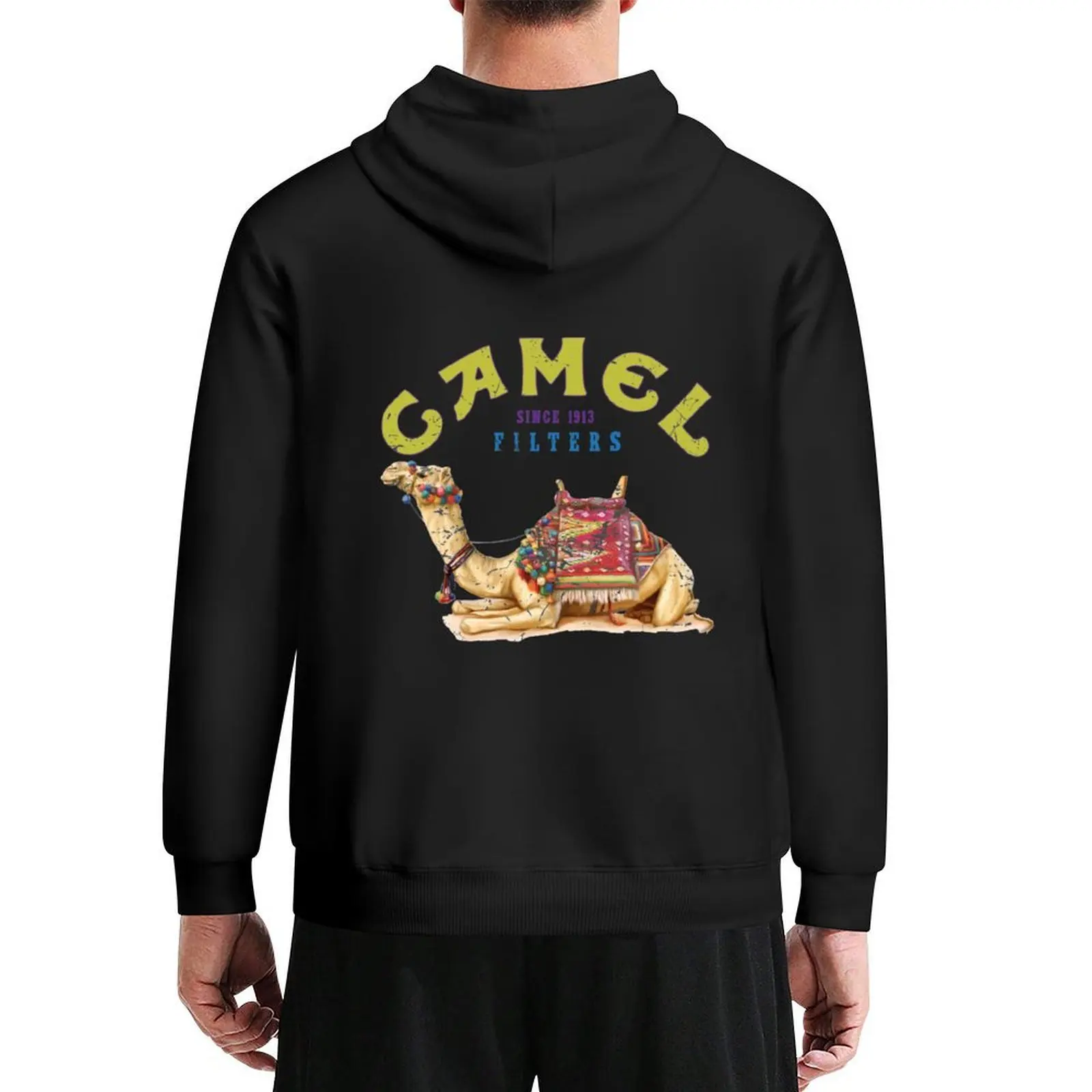 

Dromedary Camel Crush Cigarette Joe Camel Design Hoodie men wear men's winter sweater korean clothes winter clothes anime hoodie