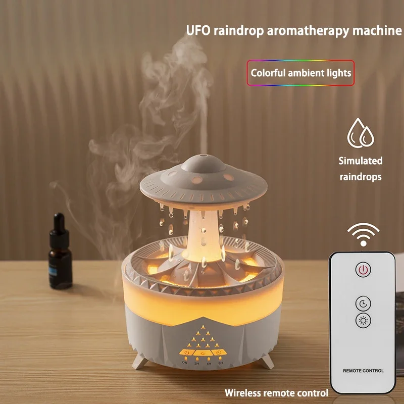 

Electric Humidifier Air Aroma Diffuser Wooden Ultrasonic Air Humidifier Essential Oil Aromatherapy Cold Mist for Bedroom