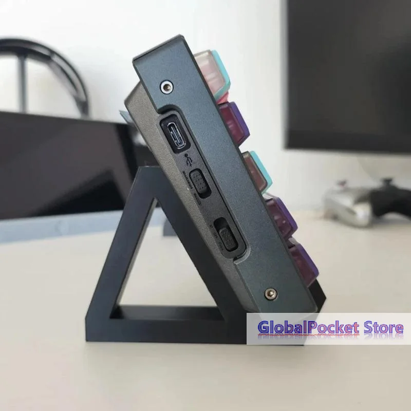 [TG823]1 Pair For Computer Mechanical Keyboard Holder Layer Rack Tray Plastic 3D Printing Keyboard Display Stand