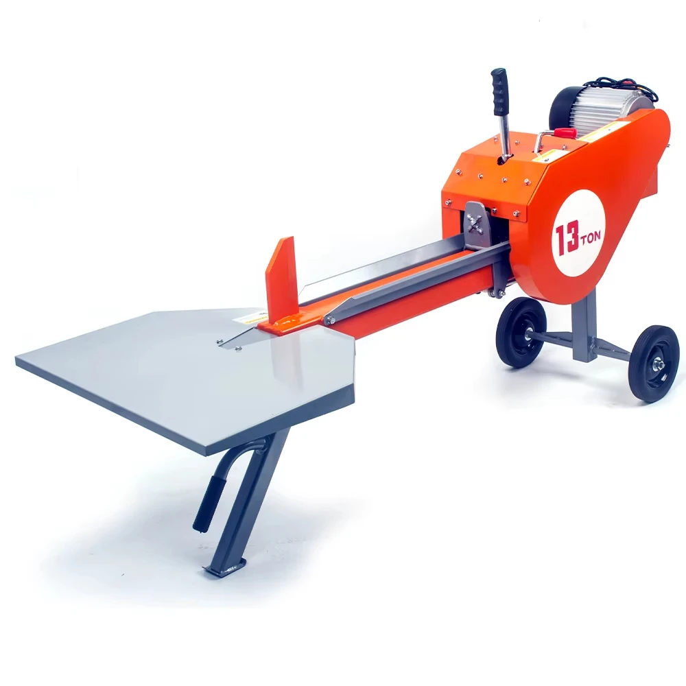 맞춤형 유압식 나무 쪼개기, 소형 휴대용 전기 장작 가공기, 다기능 통나무 쪼개기