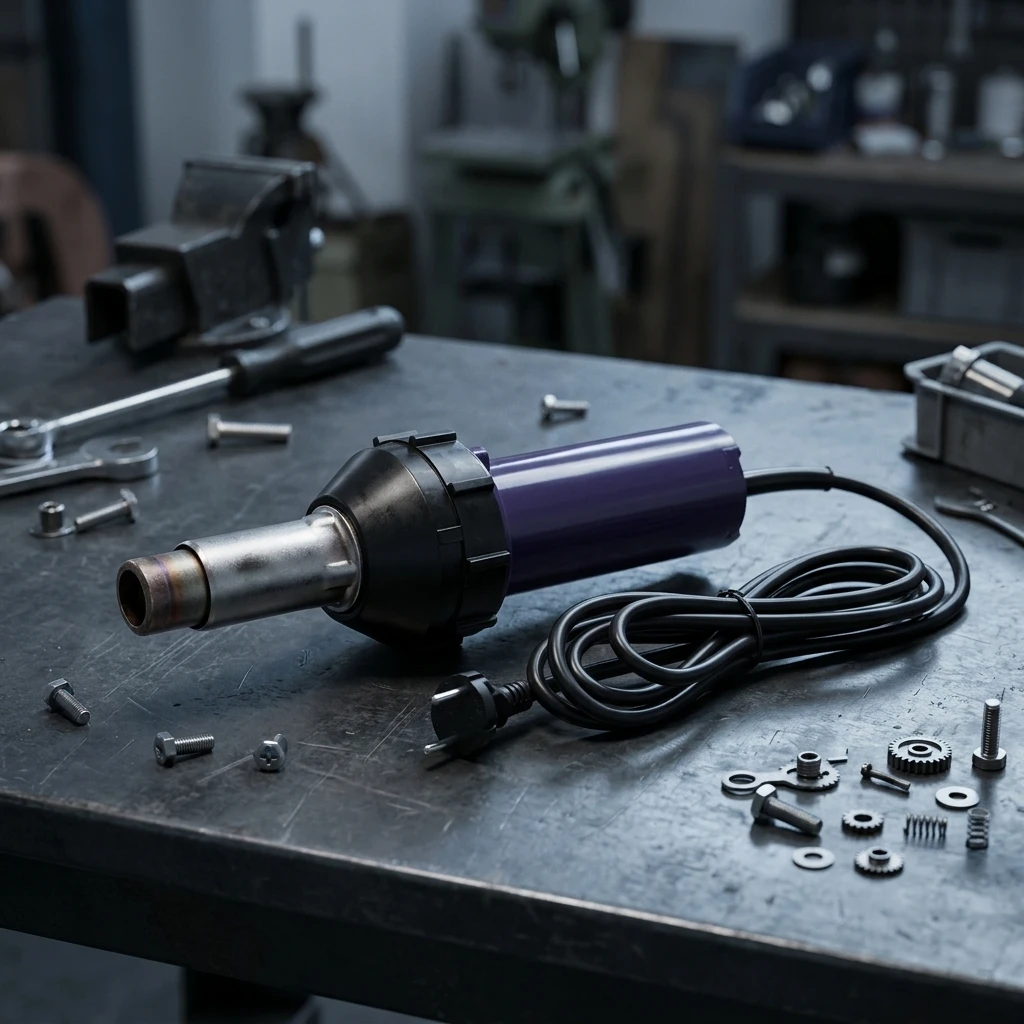 New Adjustable 1600W 230V Heat Weld Gun for Plastic Welding PE PP PVC TPO Industrial Hot Air Welding Equipment