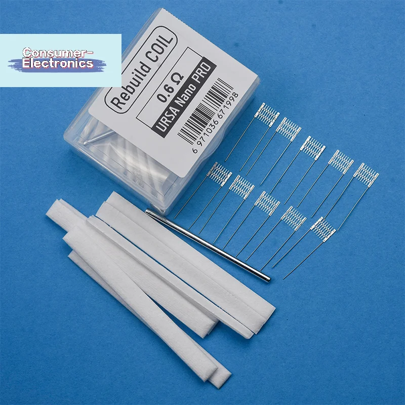 【DIY Tool Rebuild Kit Mesh Coil Resistance Wire Replacement Accessory For URSA Nano PRO 0.6/0.8/1.0/1.2ohm】