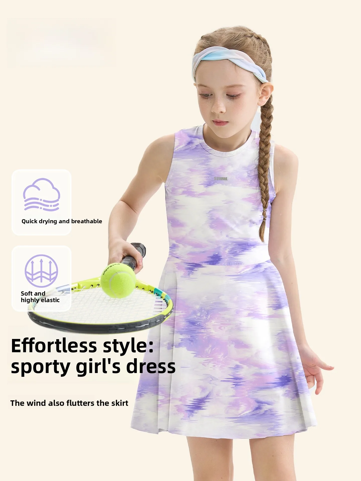 girls-vest-dr-summer-new-sle-spor-svel-cool-feeling-qui-dry-children's-dr-nylon-spandex-printed-ort-skirt