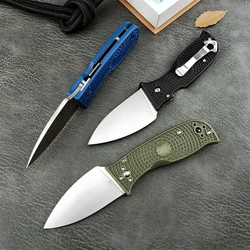 Hunting 3 Colors C69 Folding Pocket Knife D2 Blade Nylon Fiber Handle Rescue EDC Tool Cutting Defense Outdoor Tactical Knives