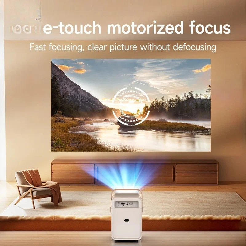 Explosive ligent HD S2 home projector small portable bedroom wall projection cell phone with screen projector equipment