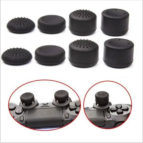 8 pezzi universali in Silicone Analog Stick Grip Caps per PS4 PS5 Switch Pro Xbox Controller Joystick Gamepad Thumb Grips accessori