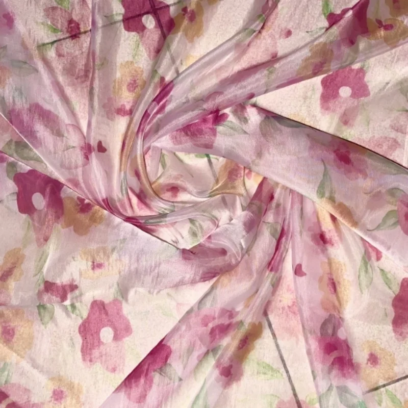 Transparent Floral Ultra-thin Gloss Silk Quilt Cover Soft Silky Touch Zipper Couple FKK Large Size Single Duvet Cover 2.3m * 2m