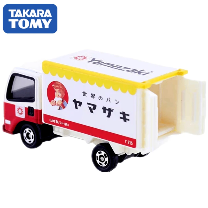 Takara Tomy TOMICA Simulated Alloy Car Toy Mini No. 49 Yamazaki Bread Cargo Box No Box YAMAZAKI TRUCK Ornament Collection Gift