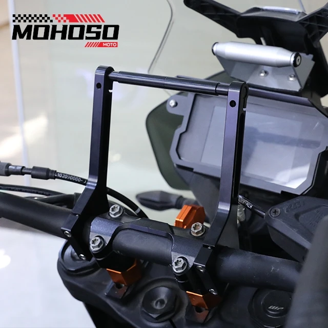 

For 125-530 SX SXF EXC EXC-F XC XCF XC-W 690 Enduro/R SMC 690 SMCR Navigation GPS Mount Bracket 12MM GPS Holder Bar Clamp
