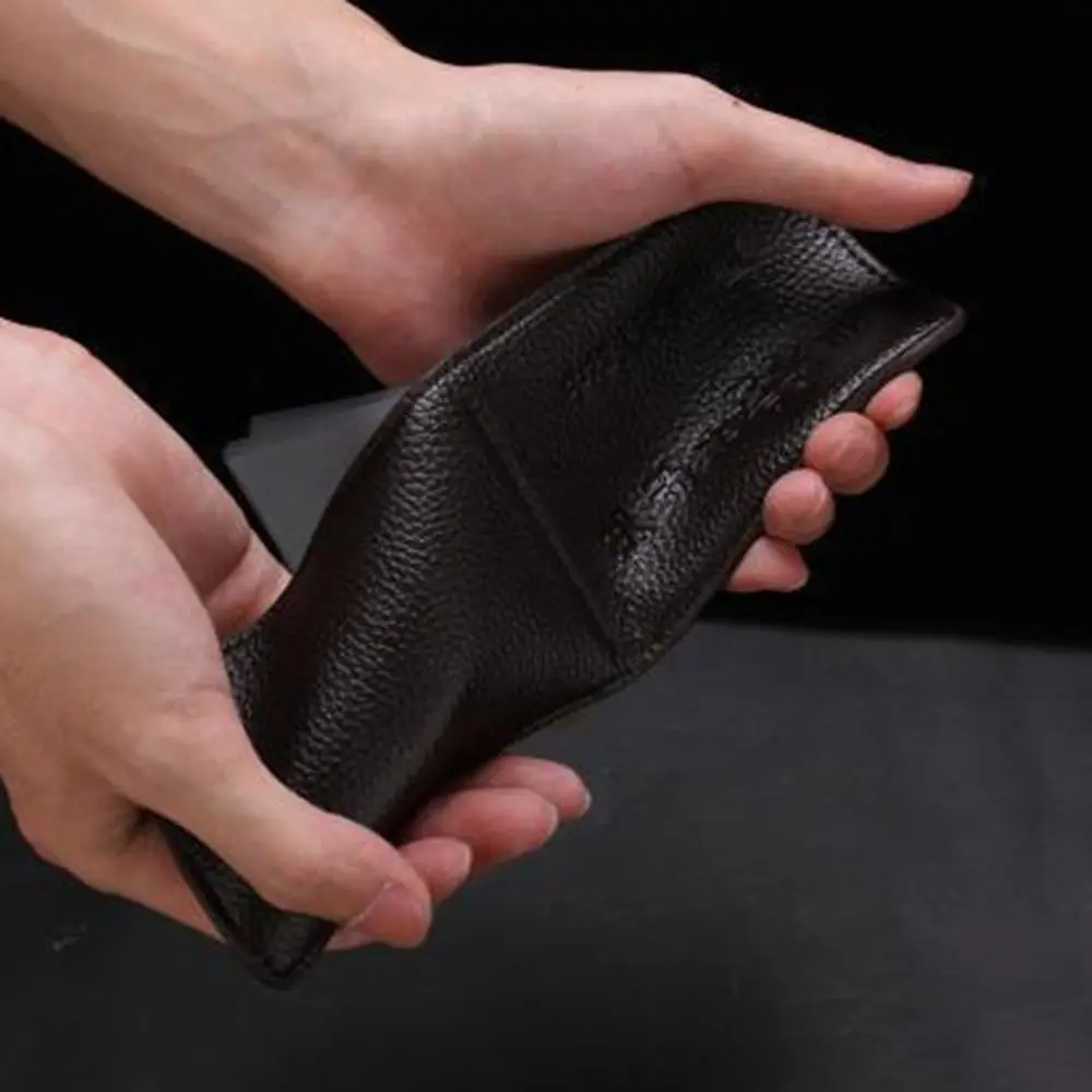 Fashion Soft Leather Wallet Large Capacity One-piece Coin Purse PU Leather Card Holder for Cash Storage
