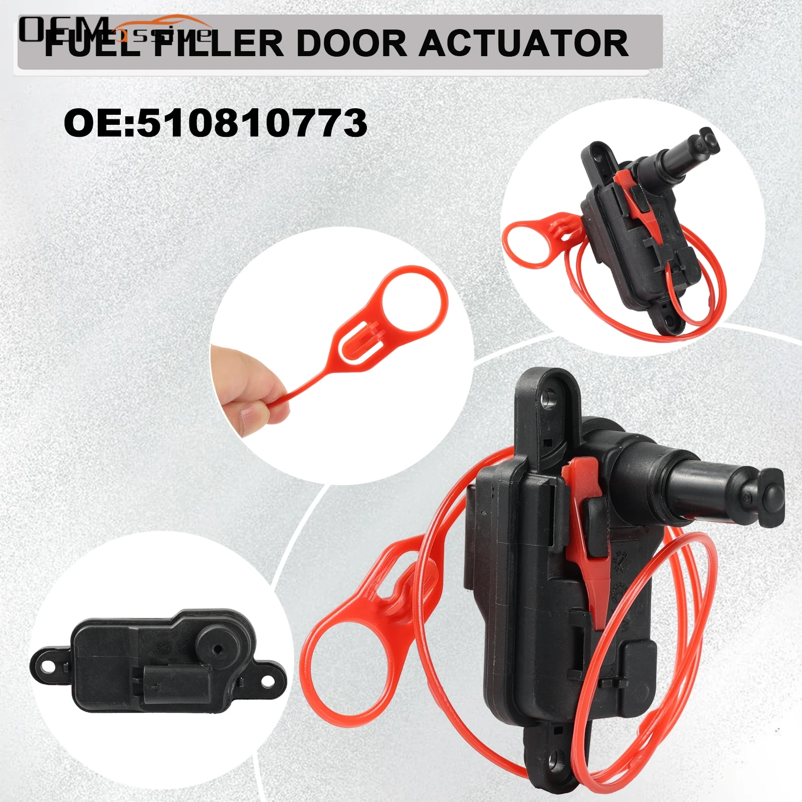 

Для Seat Skoda Audi VW Golf 22014 2015 2016 2017 2018-24 Привод замка дверцы топливной заслонки 510810773 Замена