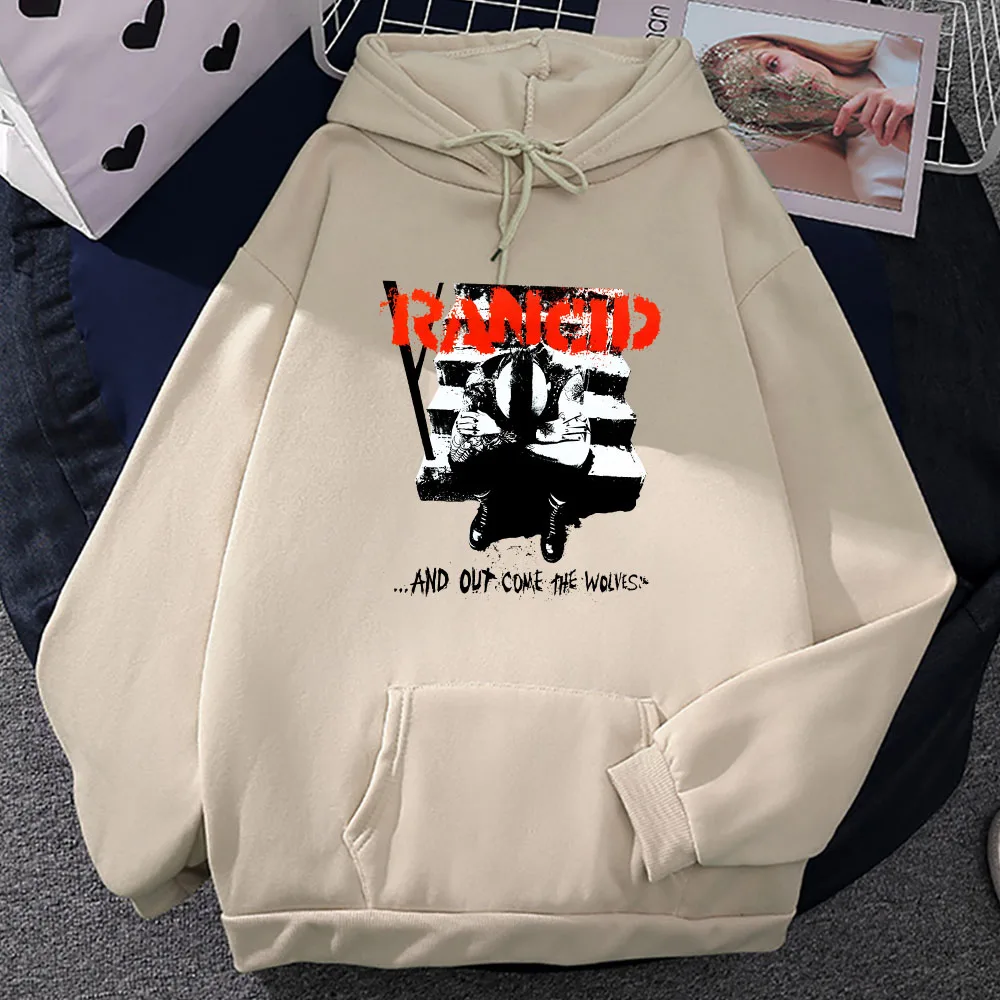 

Streetwear Men Rancid Band Hoodies Long Sleeve Winter Hooded Sweatshirts Sudaderas Con Capucha Casual Unisex Hoody Graphic Print