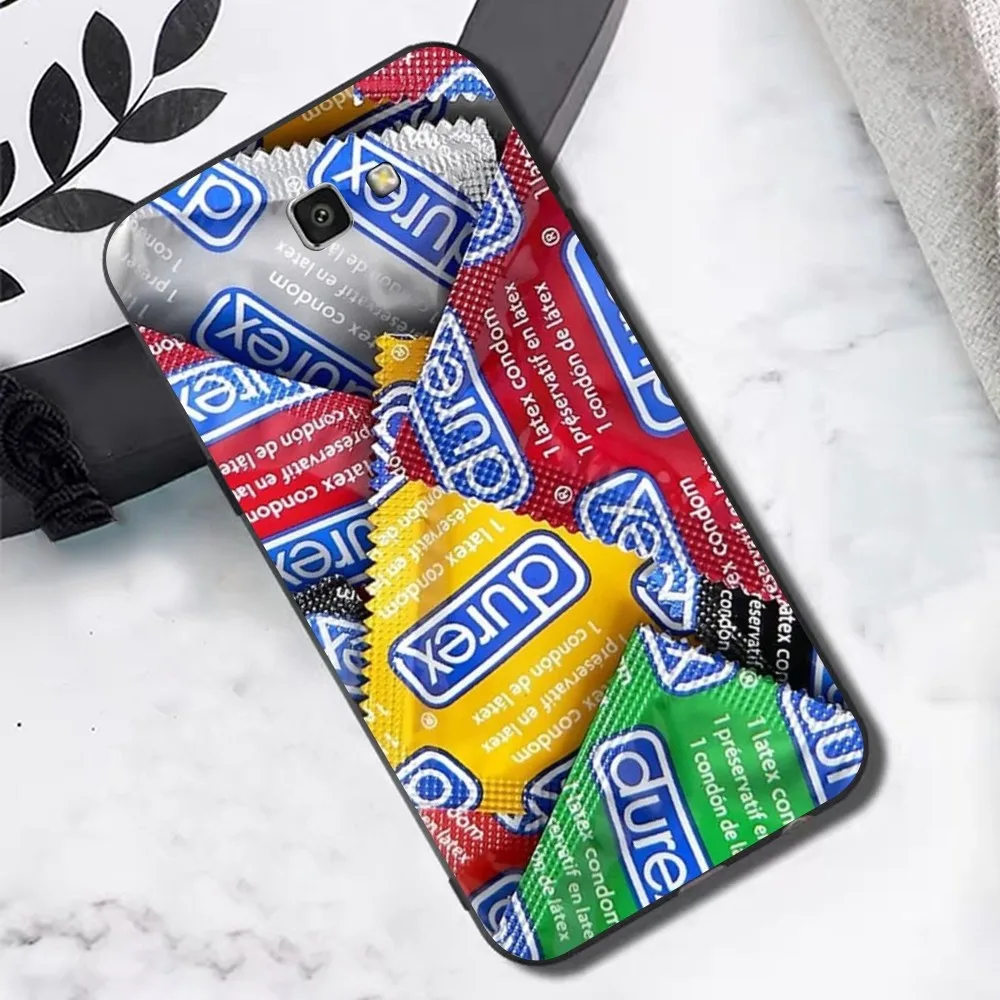 Sexy Condom Brand D-Durex Phone Case For Samsung J 7 Plus 7core J7 Neo J6 Plus Prime J6 J4 J5 Mobile Cover