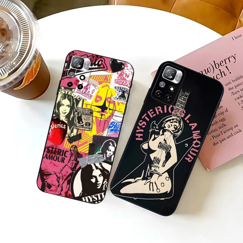 

Japanese Hysteric Glamour Girl Phone Case For Samsung S25,S24,S23,S22,S21,FE,S30,S20,S10,Plus,Ultra,Lite 5G Silicone Cover