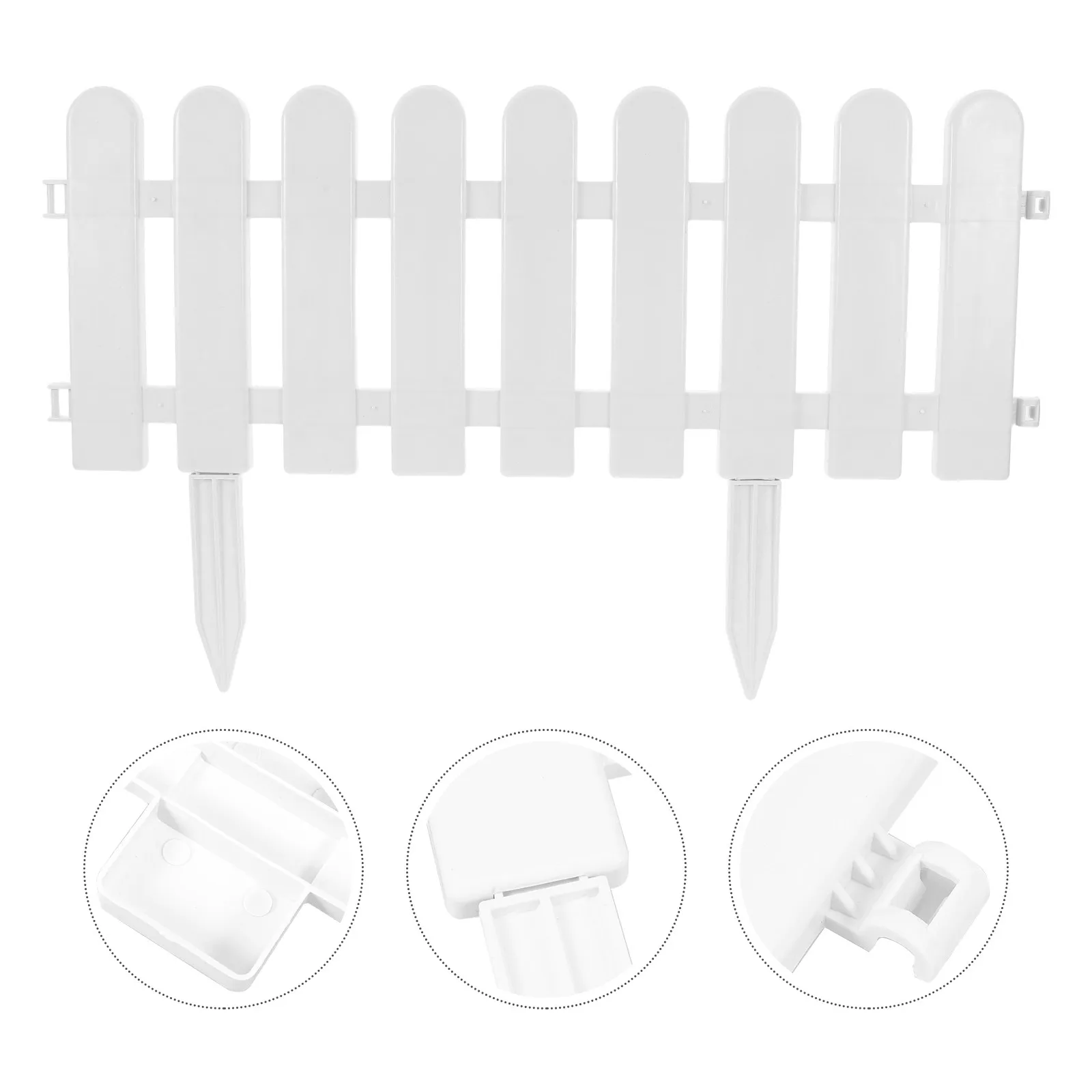 4 Sets Fence Decora…