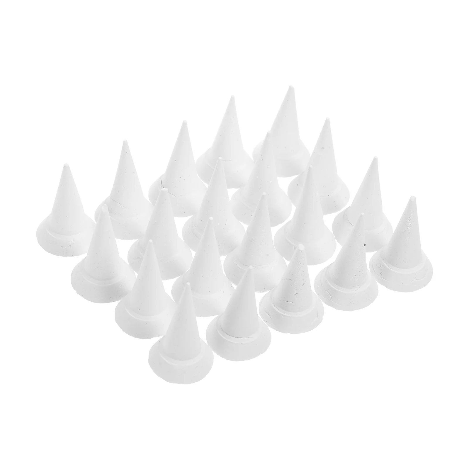 20 Pcs Pottery Kiln Support Nails Ceramic Refractory Tools Accessories Cone Aluminum Oxide Clay Posts