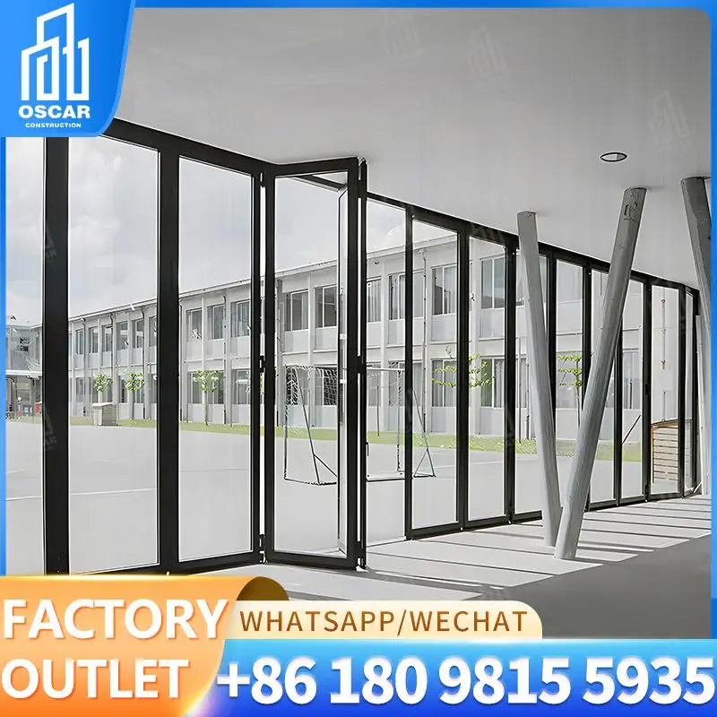 

Customizable UK Factory Bifold Door Ideal for Home Interior with Multifunctional Design Bifold Door