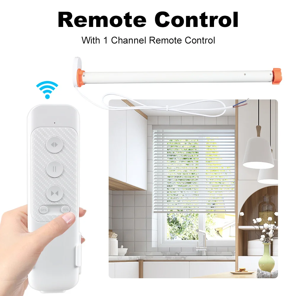 Tuya WIFI smart Roller Shutter Blinds drive for 36mm 38mm Tube Electric Curtain motor Smart life App Control Alexa Google Home