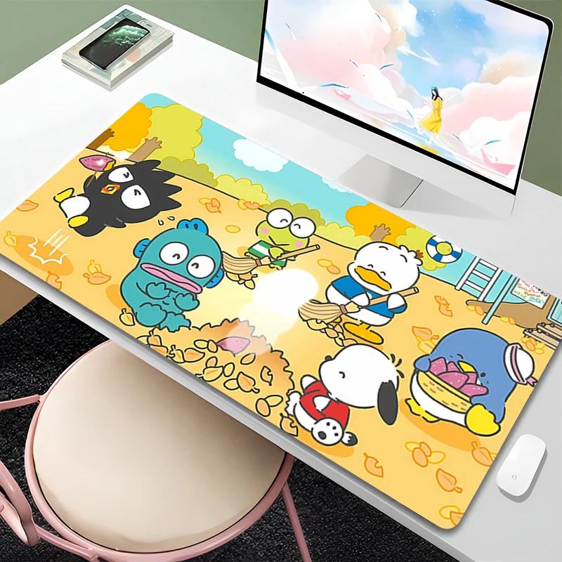 

Mouse Pad kerokerokeroppl Non-Slip Rubber Edge locking mousepads Game play mats notebook computer Sanrio Cute Home Decor Kawaii