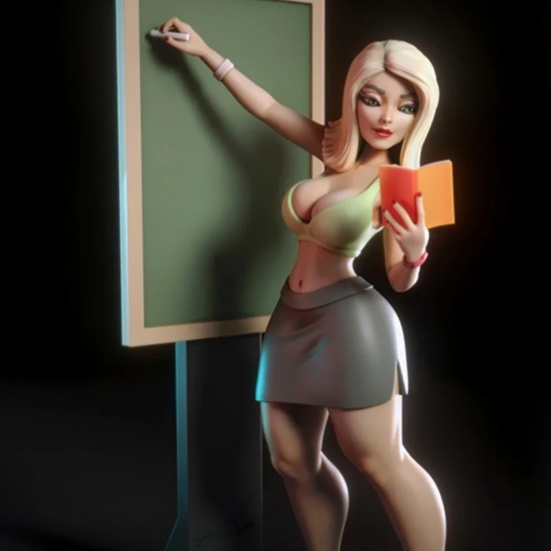 

Serious Teacher NSFW Full Resin Figure Model Kit 1/24 Scale 75mm Assemble Miniature Unassembled Unpainted Diorama Toys