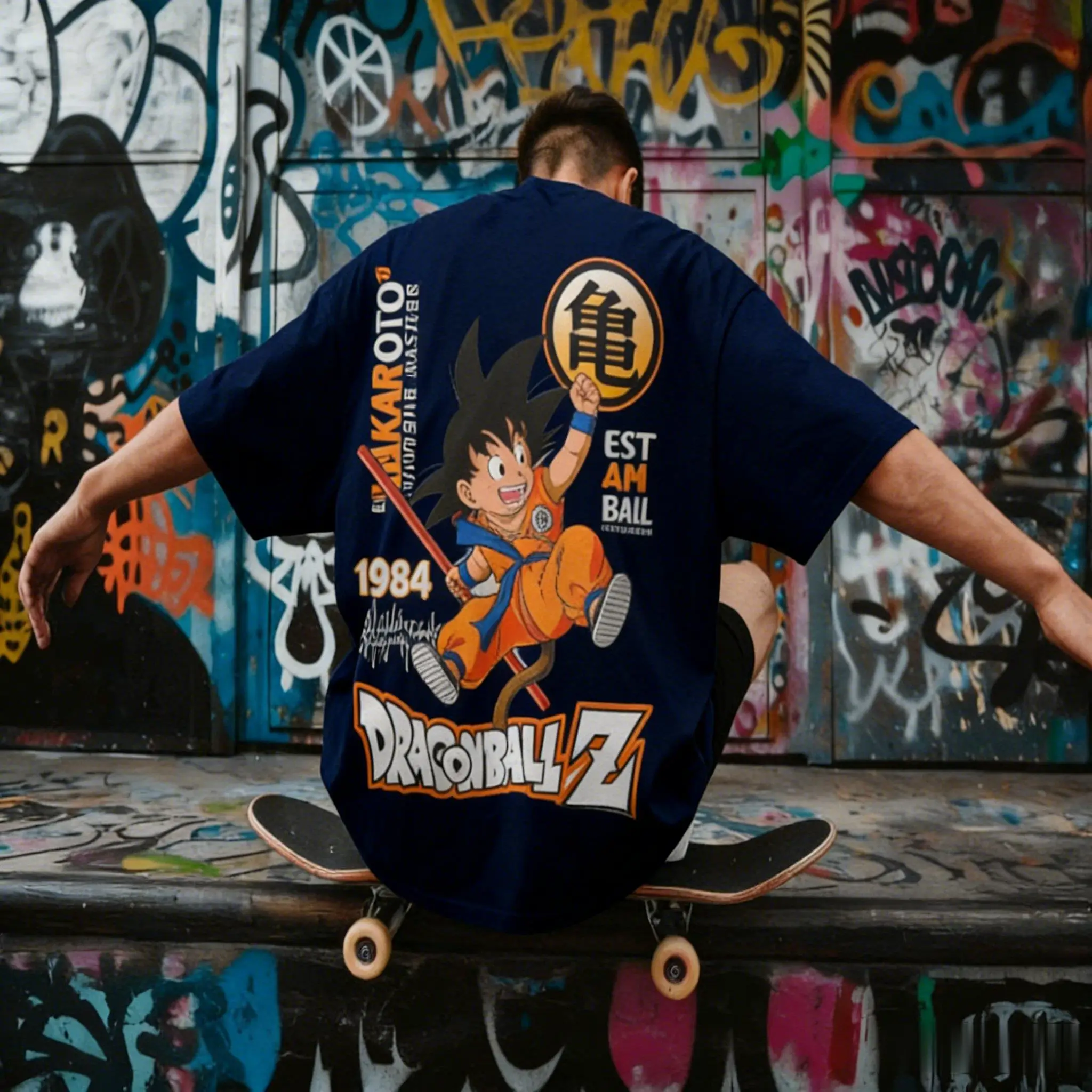 Dragon Ball Goku Anime T-shirt Mannen Vrouwen 2026 Zomer Oversized Casual Korte Mouw Tops Streetwear Grafische Tee Cartoon Print Y2k