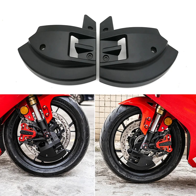 Motorcycle Front Fork Brake Disk Pump Cover Caliper Protection For Kawasaki Z650 Z750S Z800 Z1000 ZX10R ZX6R NINJA 1000 650R