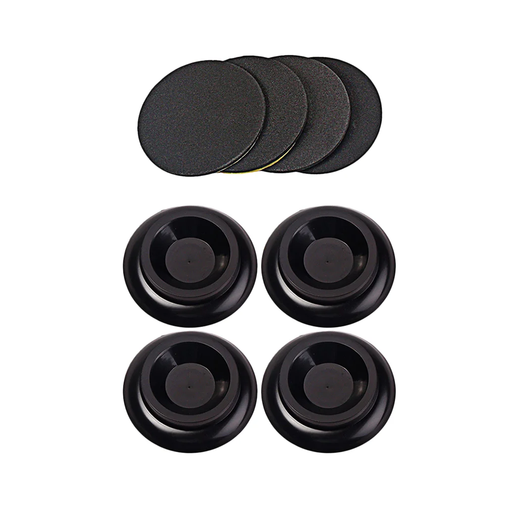 4 Pcs Piano Leg Coasters Household Doormats Stabilizers Non-slip Floormat Grand Accessories Protectors