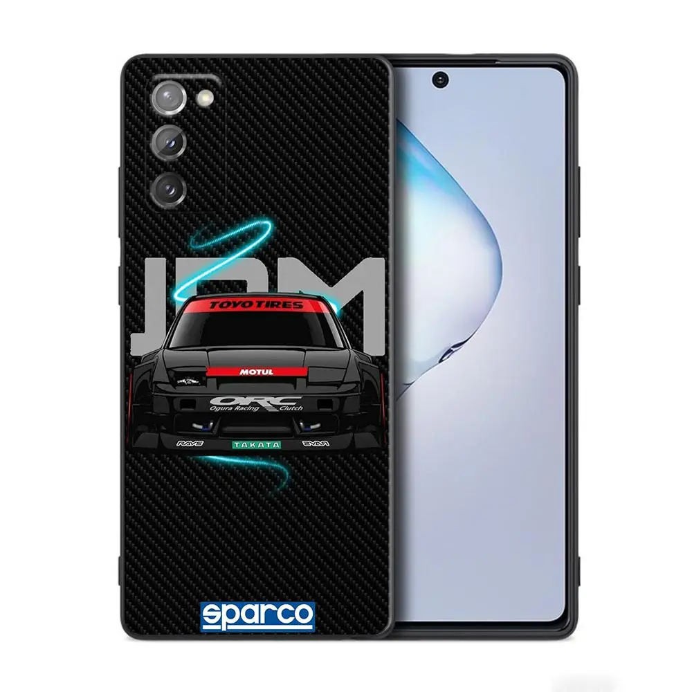 Case For Samsung NOTE 20 10 9 8 Ultra Lite M33 M32 M31 M30 M30S M23 M20 5G J8 J7 Pro Plus Prime Case Janpan JDM Drift Sports Car