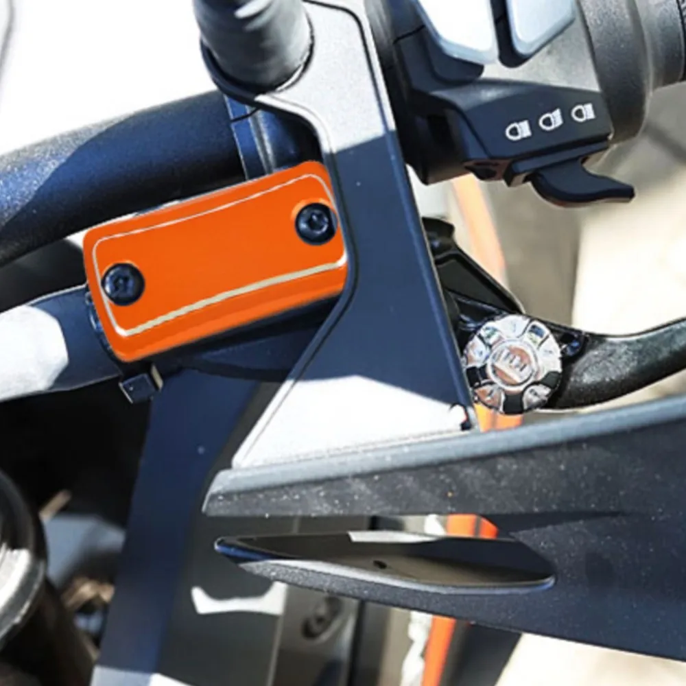 Tampa de fluido de óleo CNC para motocicleta, reservatório de tampa do cilindro mestre da embreagem frontal, 1290 Super Adventure S T R 1290 ADV S T R 2015-2020