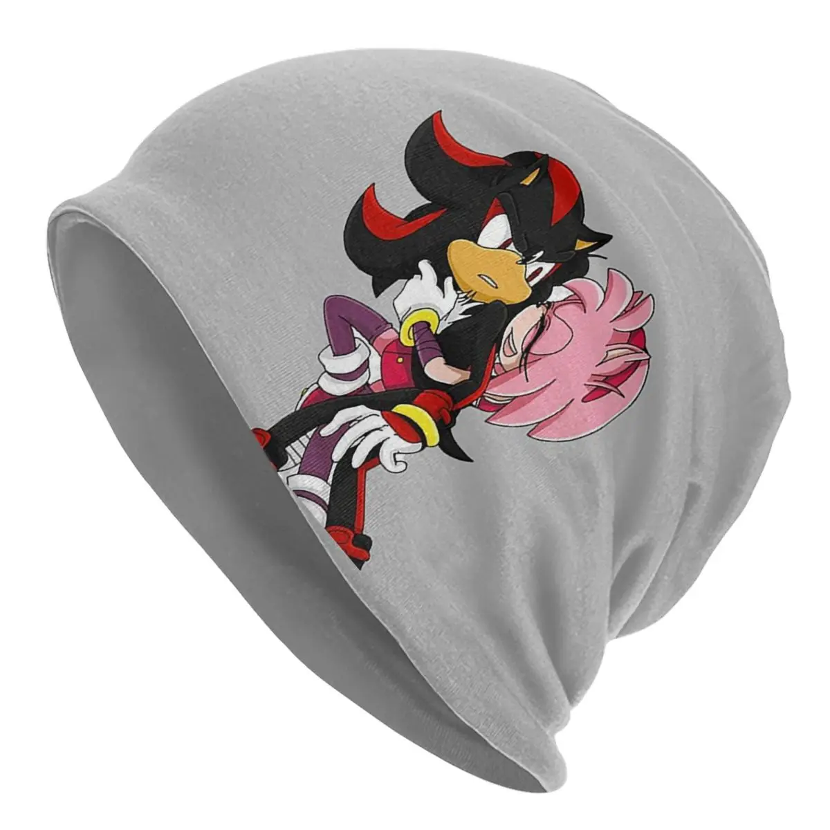 

Шапки Shadow The Hedgehog для мужчин и женщин, шапки для взрослых, вязаная шапка с капюшоном, теплая шапка в стиле хип-хоп, осенне-зимняя уличная шапка Skullies