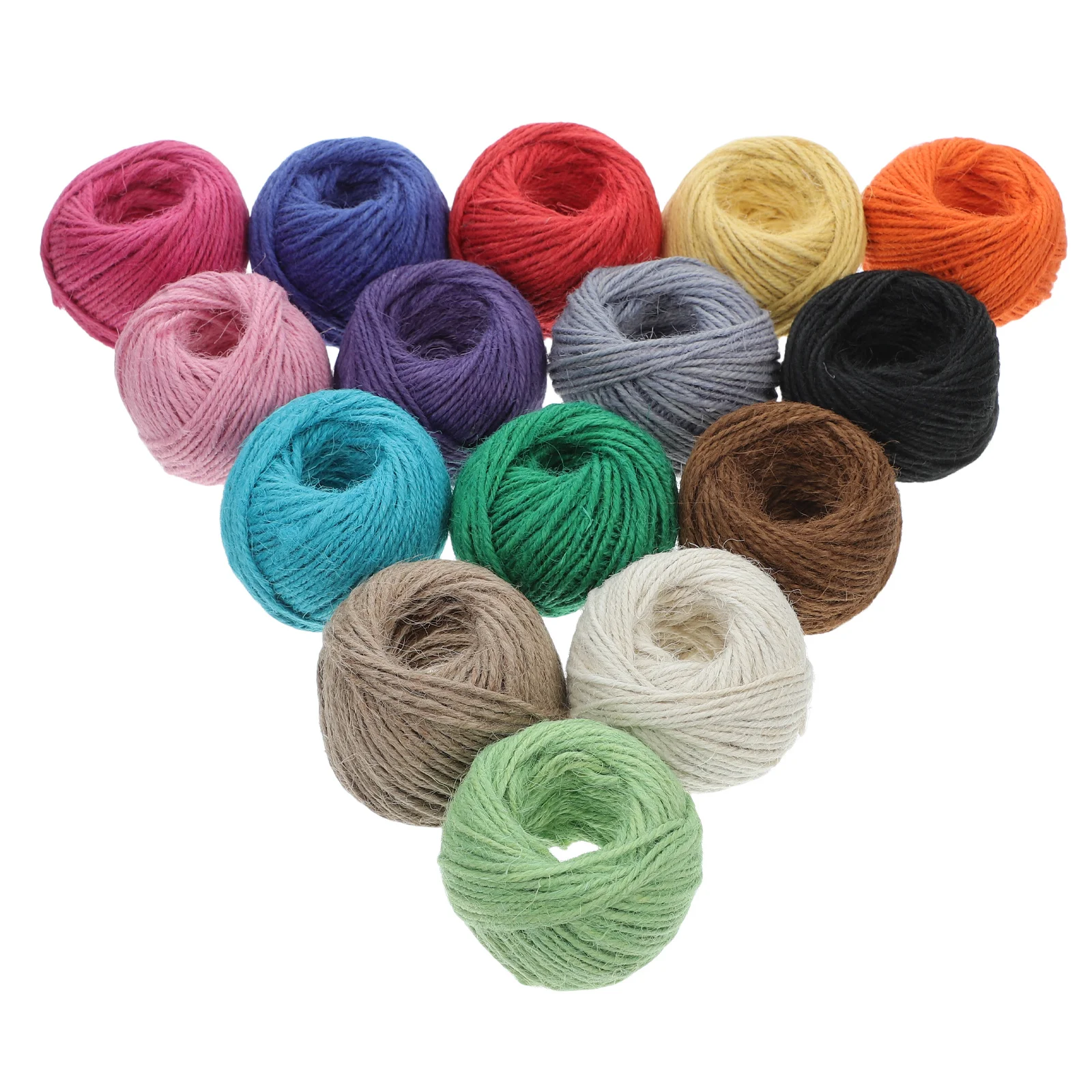 

15pcs Colorful For Diy Knitting Yarn Crafts Set Kit Sewing Crochet Yarn Art Projects Twine Twine String For Crafts Supply