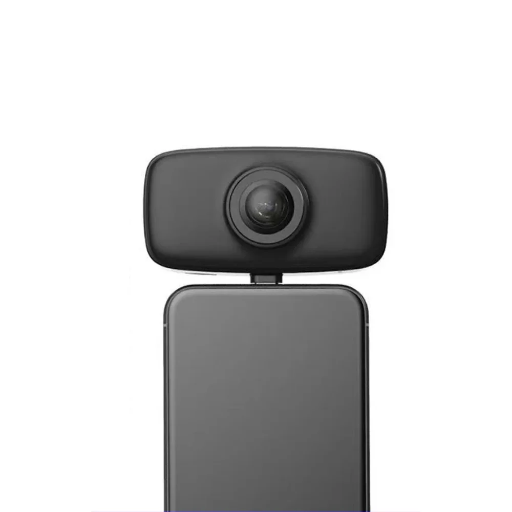 Vlog Fun Super Video Anti Shake Panoramic Sports Camera, Portable 4K 360 Degree Panoramic Call Type-C USB Android Camera