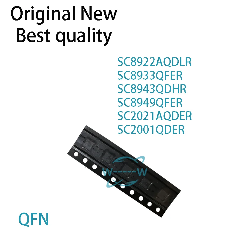 (5 PCS)NEW SC8922AQDLR SC8933QFER SC8943QDHR SC8949QFER SC2021AQDER SC2001QDER QFN IC Chip electronic