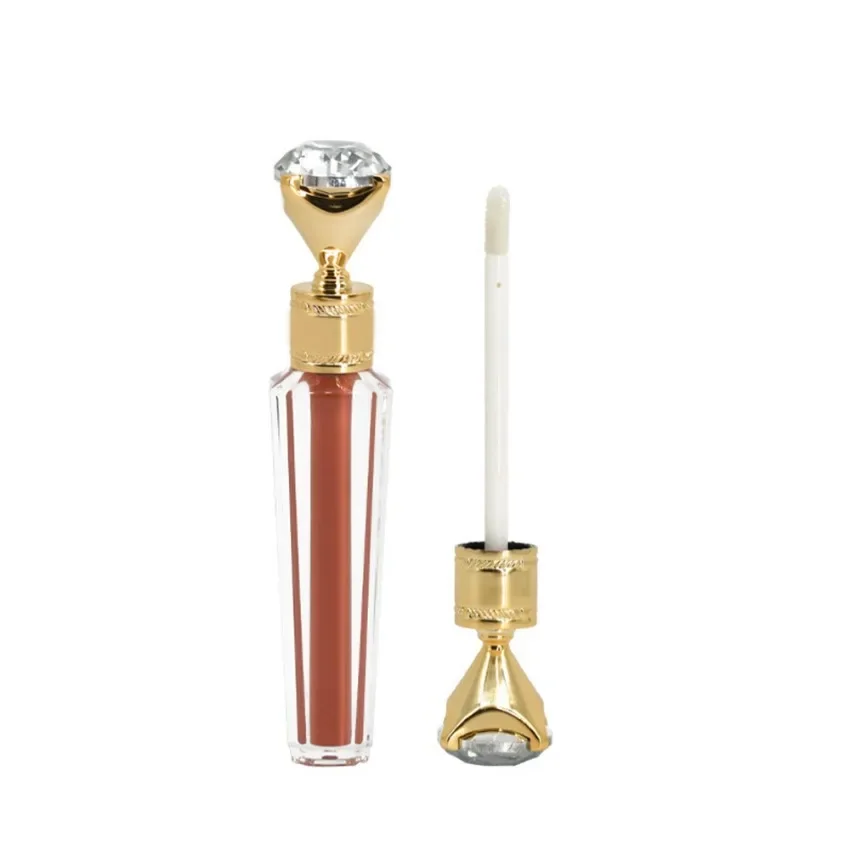 Tube de Maquillage en Diamant avec Logo Personnalisé, Pigment de Marque Privée, Brcorporelle, Imperméable, Longue Durée, Sans Cruauté Animale, 30 Documents, Jules, Vente en Gros