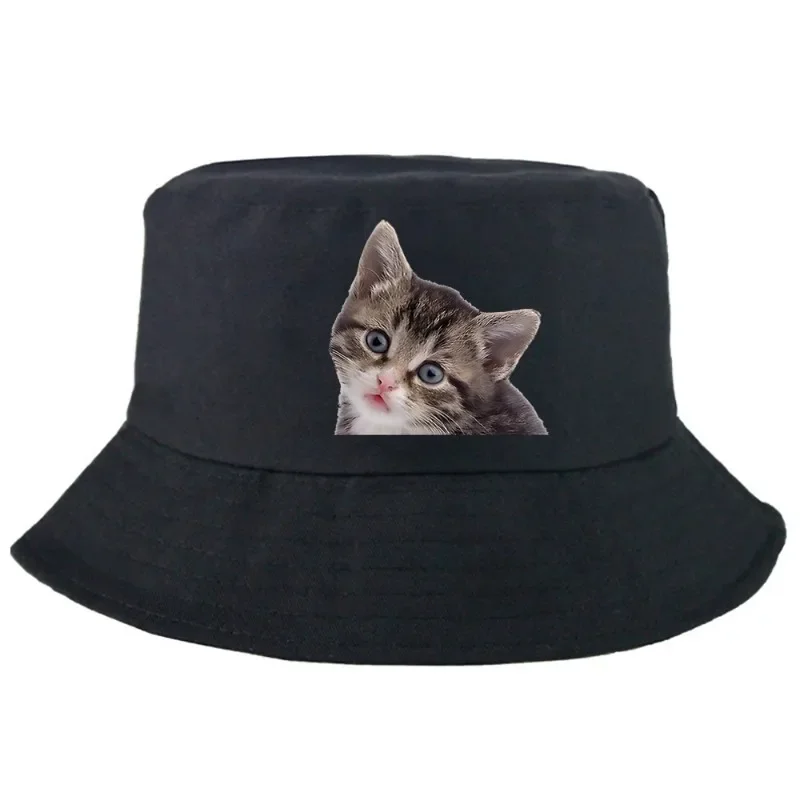 Pussy Eater Printed Bucket Hat Summer Foldable Bucket Hat Man Women Streetwear Unisex Outdoor Cool Sunscreen Fishing Hunting Cap