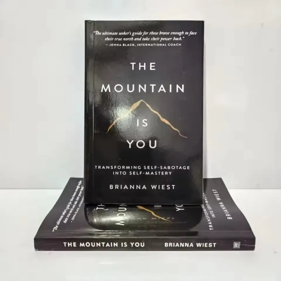 

The Mountain is You: Transform Self-Destructive Habits into Self- Mastery, Inspirational English Book, Perfect Birthday Gift for