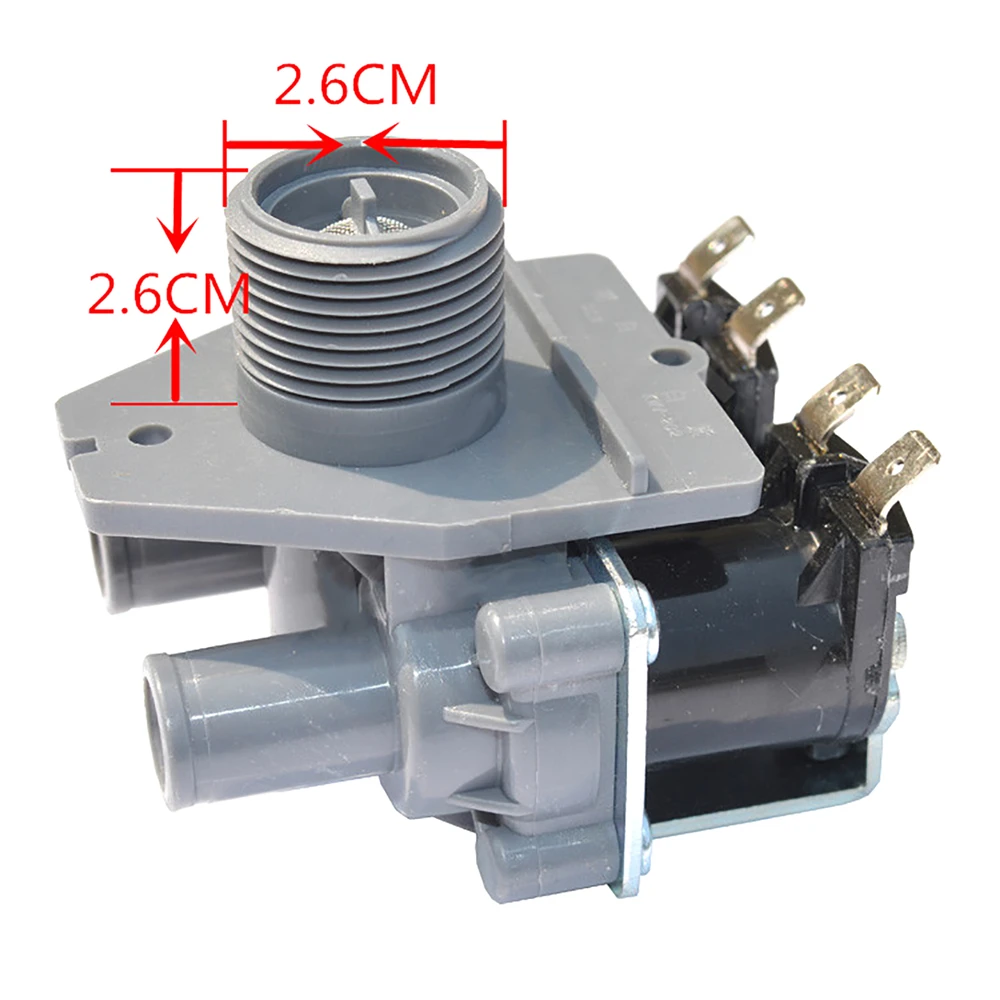 Válvula Solenoide de repuesto, válvula de entrada de agua, interruptor de entrada para lavadora automática Sanyo FCS-360U, 1 ud.