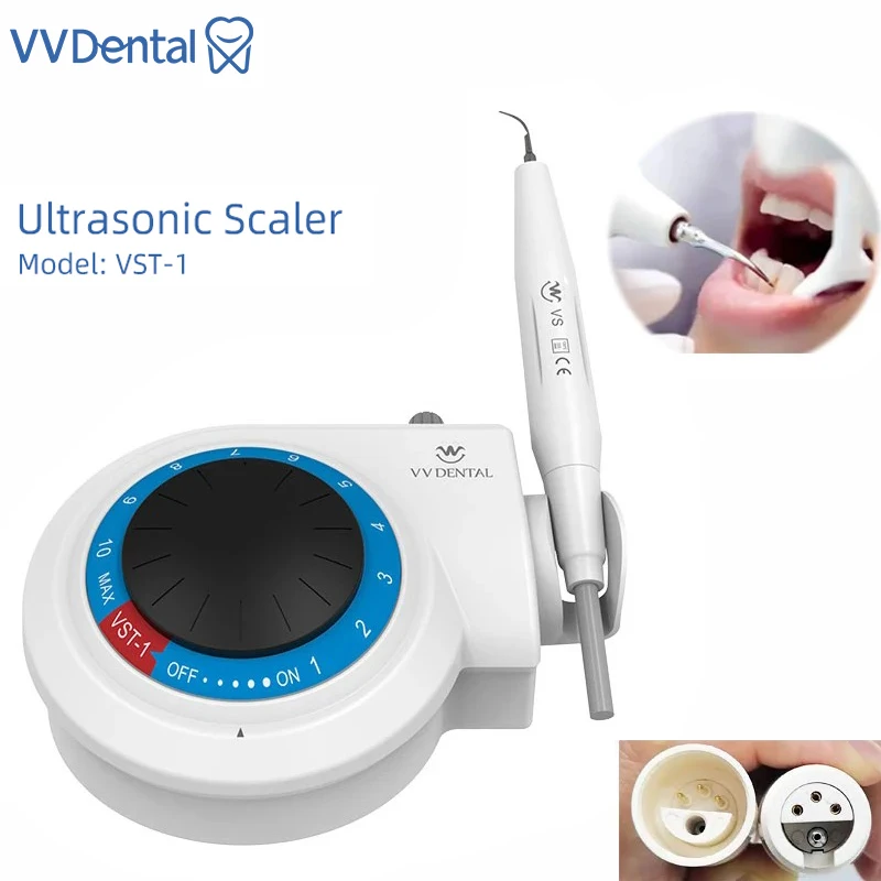 VVDental Dental Ultrasound Scaler Tool To Remove Tooth Calculus And Smoke Stains Oral Hygiene Instruments Kit Dental Equipment