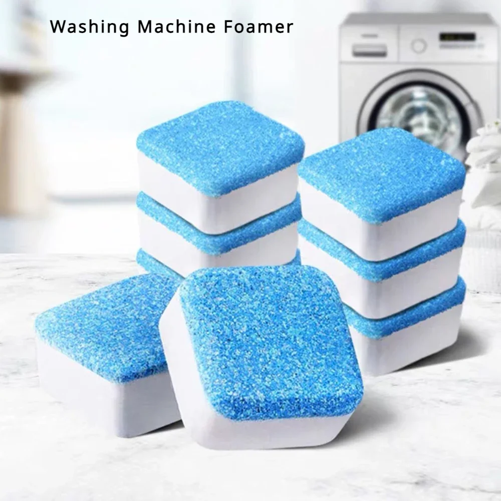 1/5/10 stücke Entkalkung Desodorierende Reinigung Würfel Natürliche Inhaltsstoff Extrakte Kraftvolle Reinigung Brausetablette Waschmaschine