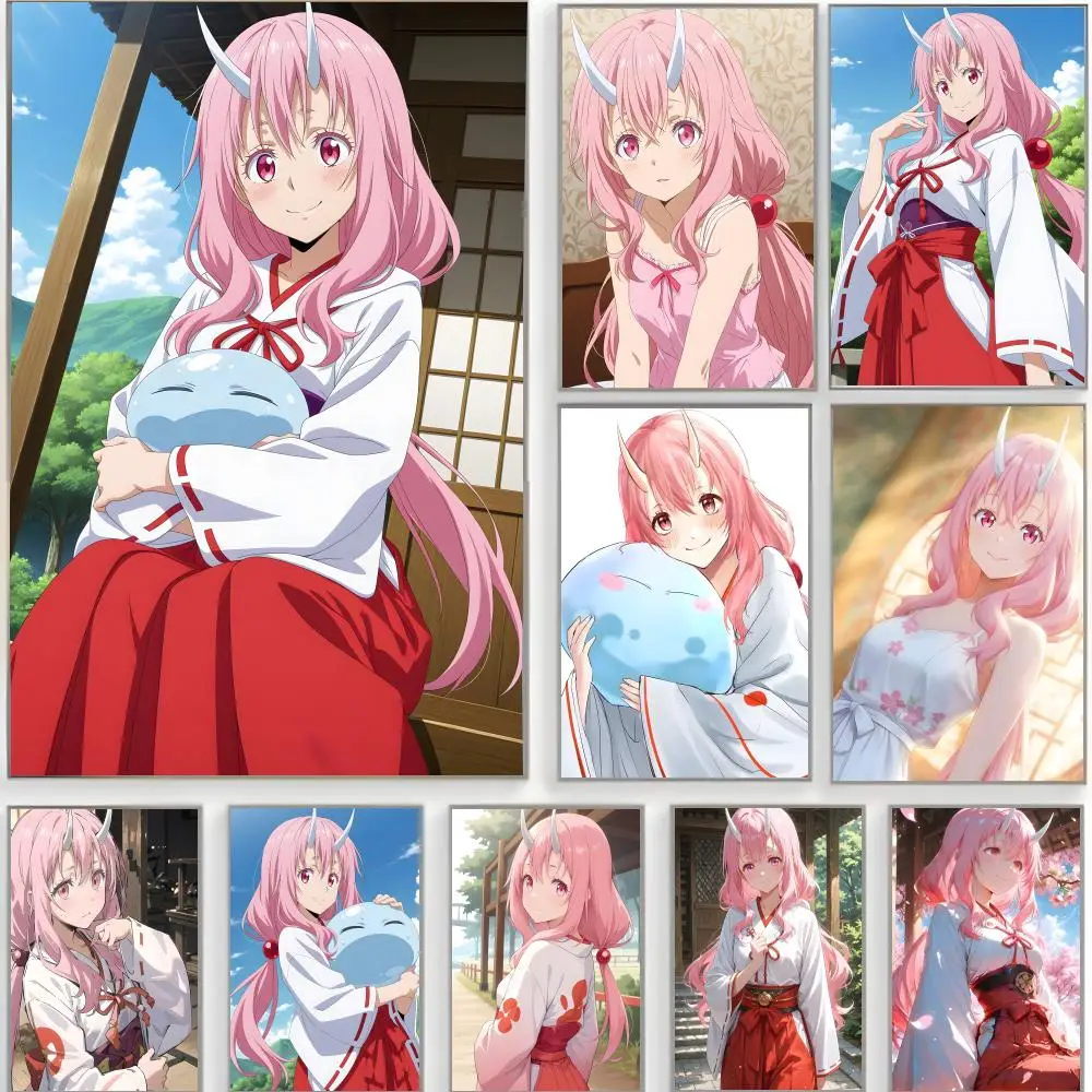 fantasy anime That Time I Got Reincarnated as a Slime Poster Classic Wall Art  Home Decor  Peel and Stick Unframed