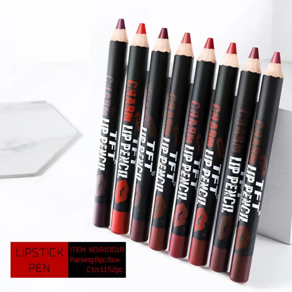 Lip Liner Matte Contour Waterproof Lip Liner Makeup Must-have Lipstick Pen Waterproof Professional Makeup Velvet Mist Top-rated