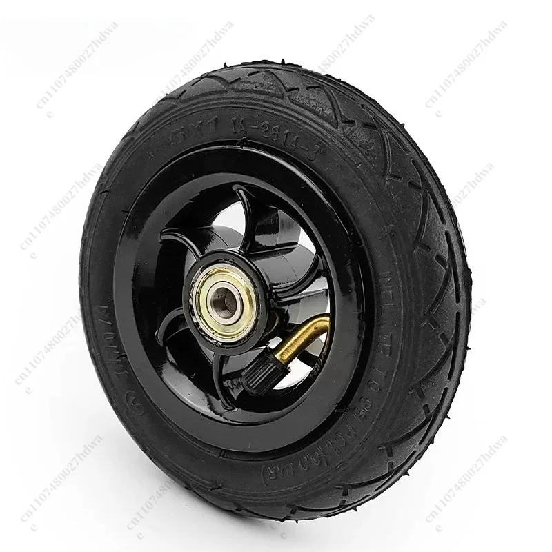 5-Inch Inflatable Wheels Use Metal Wheels 5x1 Pneumatic Tires with Inner Tube Electric Trolley 5 