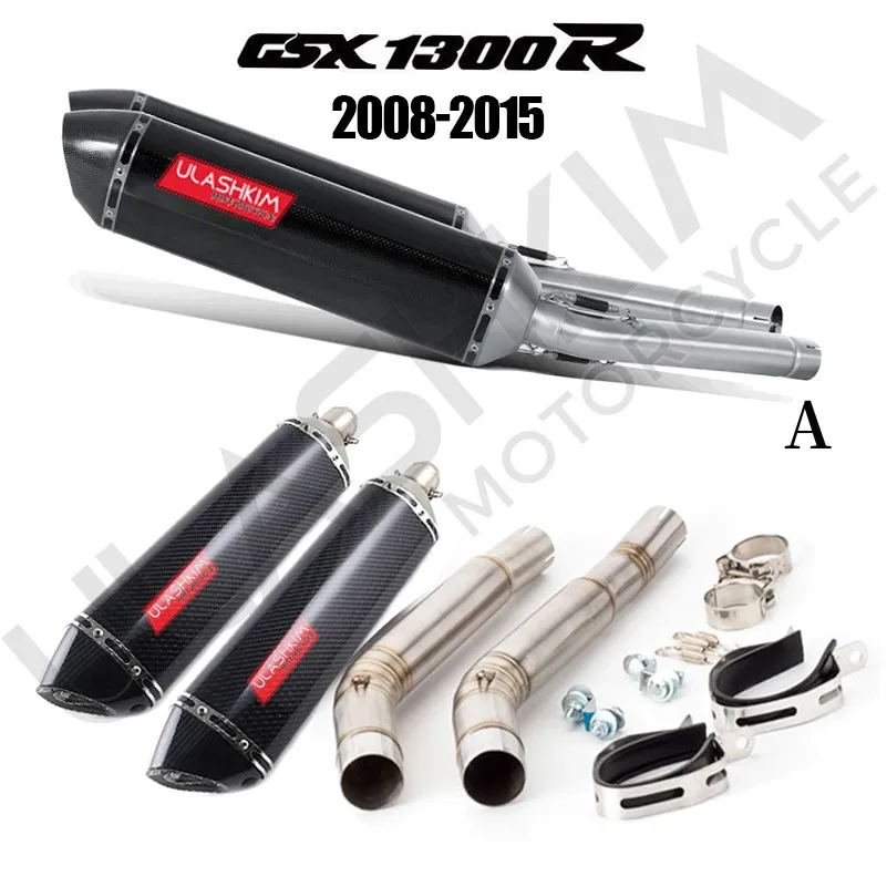 Motorcycle Muffler Exhaust Full system For Suzuki Hayabusa Gsx-r1300/gsx 1300r Muffler Exhaust Escape