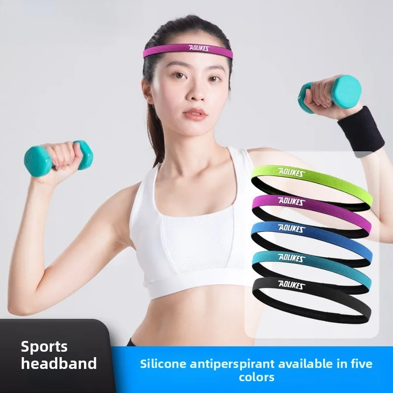 

Мужские и женские универсальные нескользящие спортивные повязки для бега, фитнеса, йоги, противопотовые повязки для волос, спортивные повязки на голову