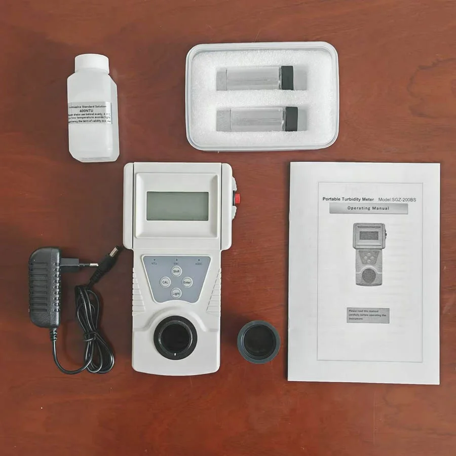 Portable Turbidity Meter Water Quality Testing Instrument