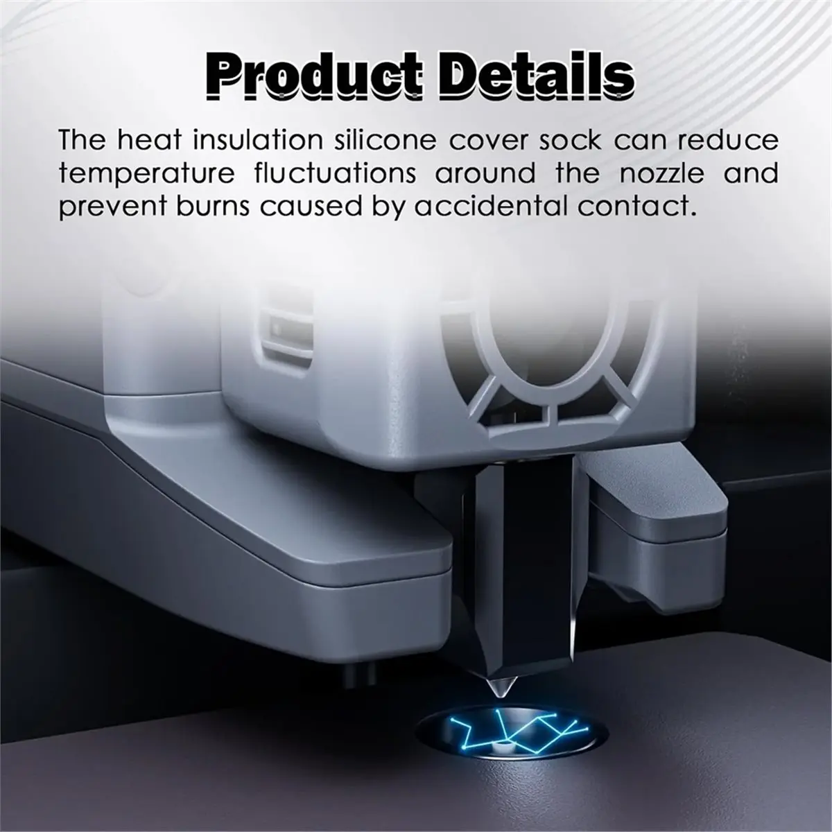 10PCS for Creator 5/Creator 5 Pro Hotend Silicone Cover for C5 / C5 Pro 3D Printer Accessories