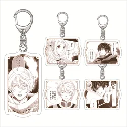 New Anime Hoshifuru Oukoku no Nina Acyylic Keychains Nina Azr Seth cheap cute stuff keychain accessories