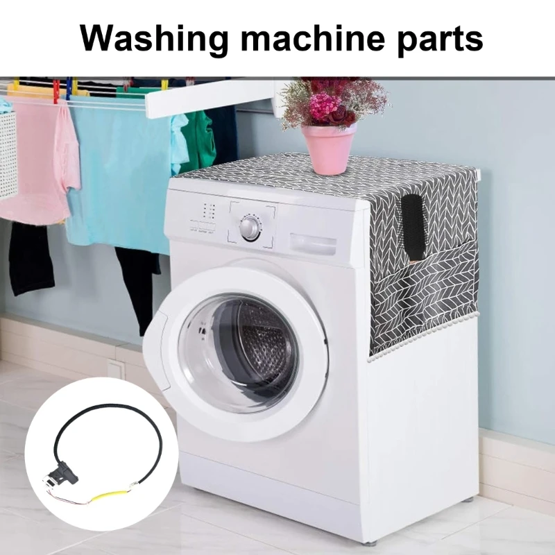 W11307244 ฝาปิดเครื่องซักผ้าล็อคเปลี่ยน 3 สายสำหรับเครื่องซักผ้าฝาปิดประตูLatchesชุดอุปกรณ์เสริม