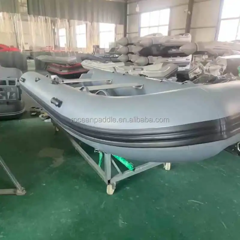 Hot Sale RIB Aluminum Alloy Boat With Hypalon Tube Inflatable Boat Fishing Boats Inflatable RIB360