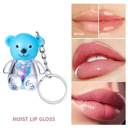 Little Bear Lip Protector Oil Water Gloss Lip Pure Desire Fine Sparkling Lip Honey Clear and Moisturizing Lipstick Maquillage